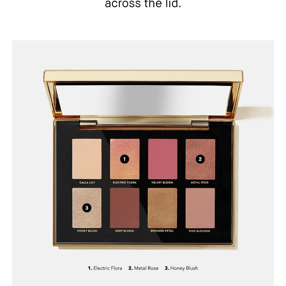 Bobbi Brown Luxe Metal Rose Eye Shadow Palette